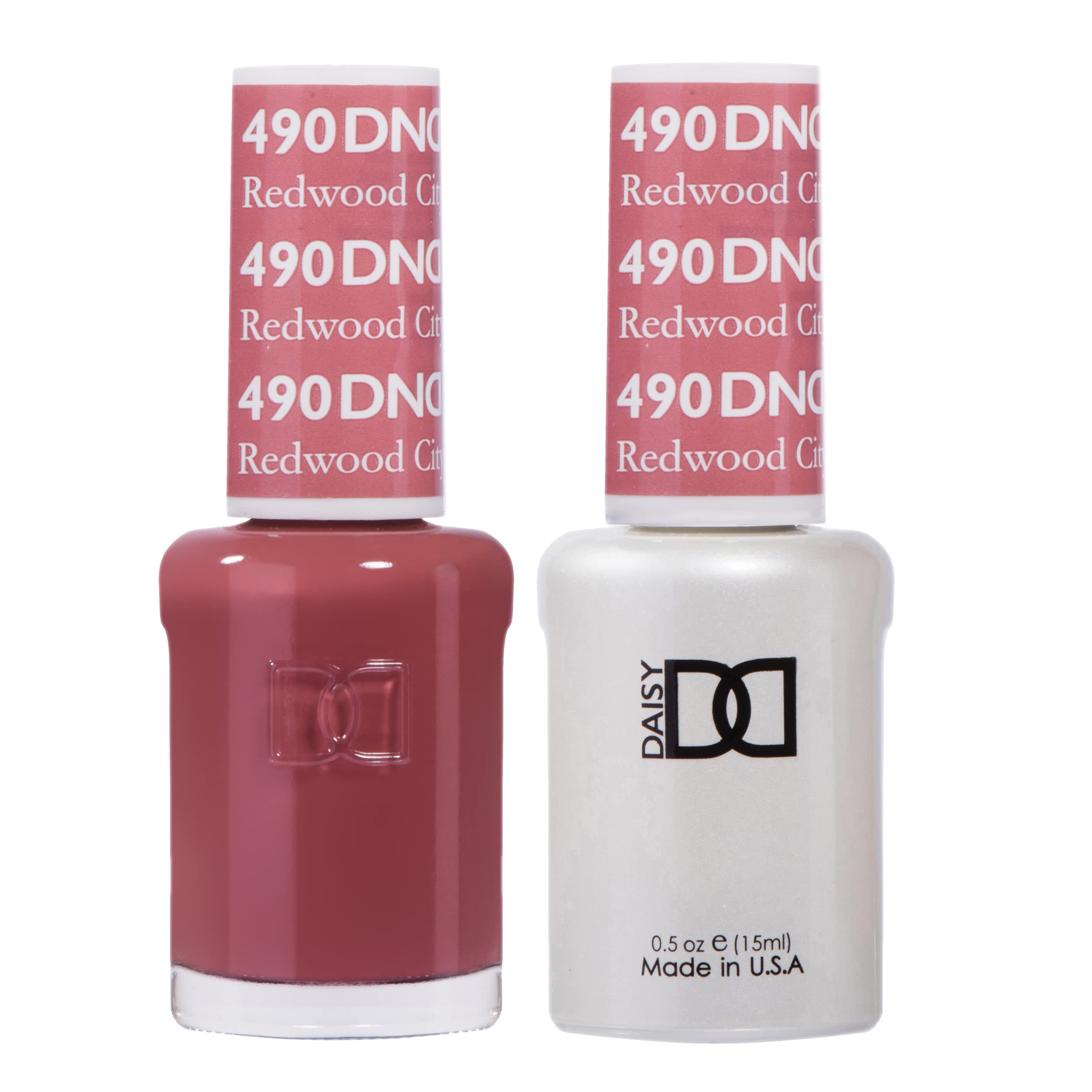 DND Gel Polish Set Red Collection UV LED GelPolish and Air Dry Nail Lacquer Matching Chip-Free Polish Duo