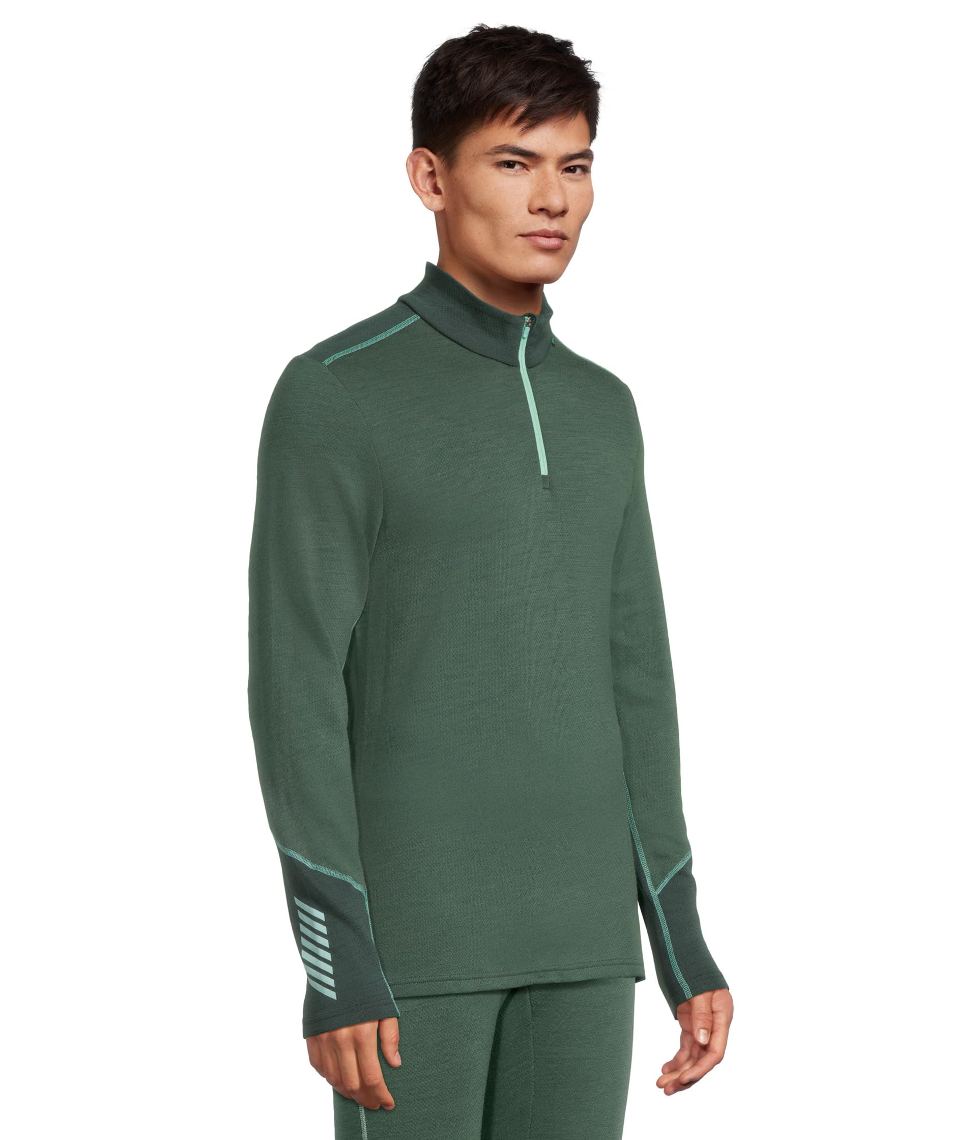 Helly Hansen LIFA Merino Midweight 1/2 Zip Base Layer Canottiera Uomo