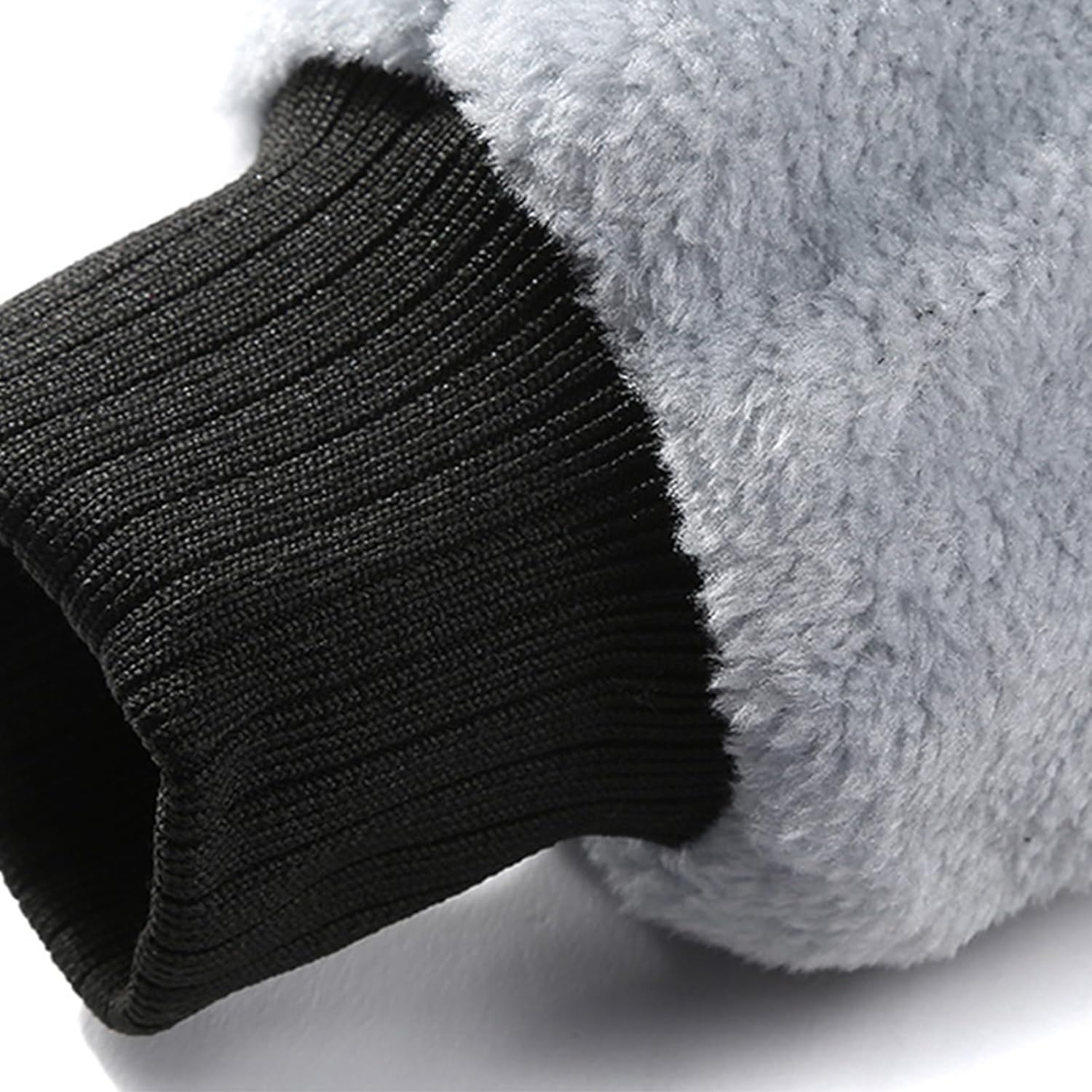 Custom Mens Hoodies Zip Up Sherpa Lined Fleece Heavyweight Sweatshirt Winter Warm Jacket Add Your Logo Text - Image 6