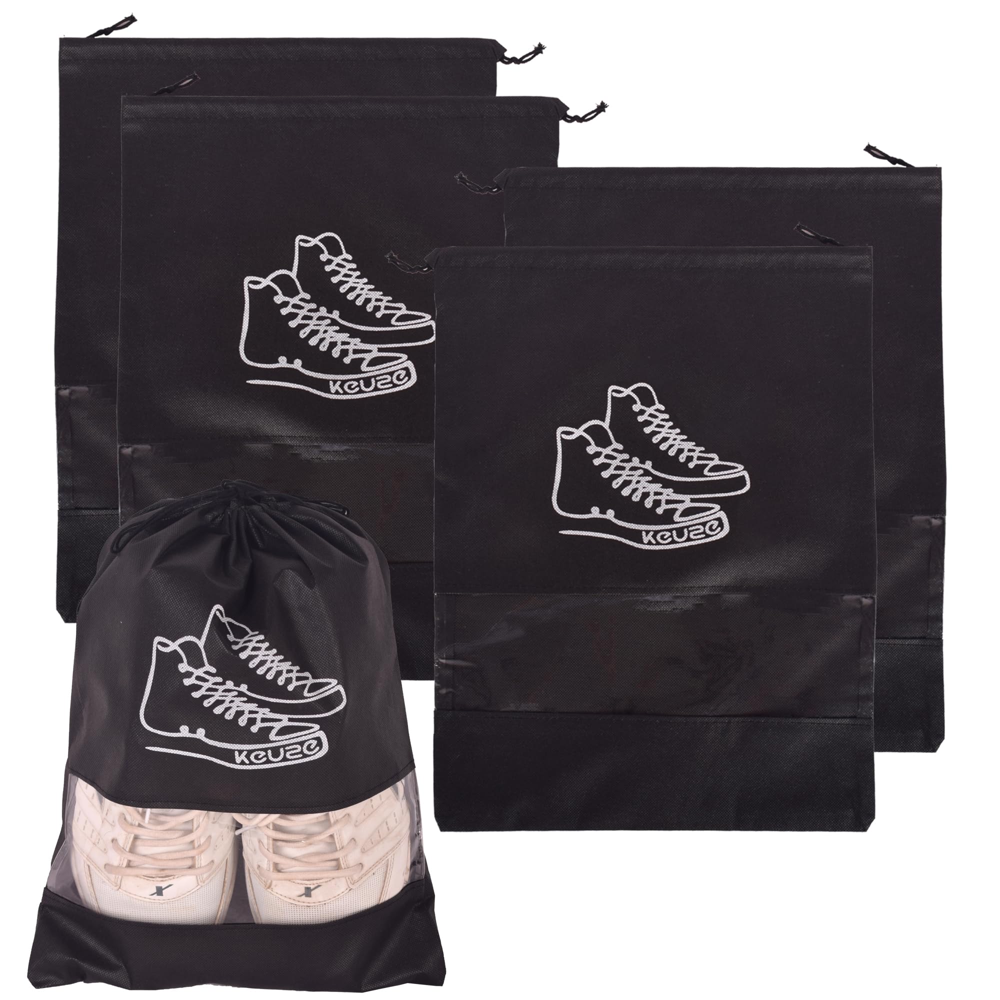 Shoe Bag for Travel & Storage Travel Organizer for Women & Men Travel Accessories Shoe Organizer Shoe Bags Pouches Travel Shoe Cover for Travelling Travel Essentials (2)-image-46