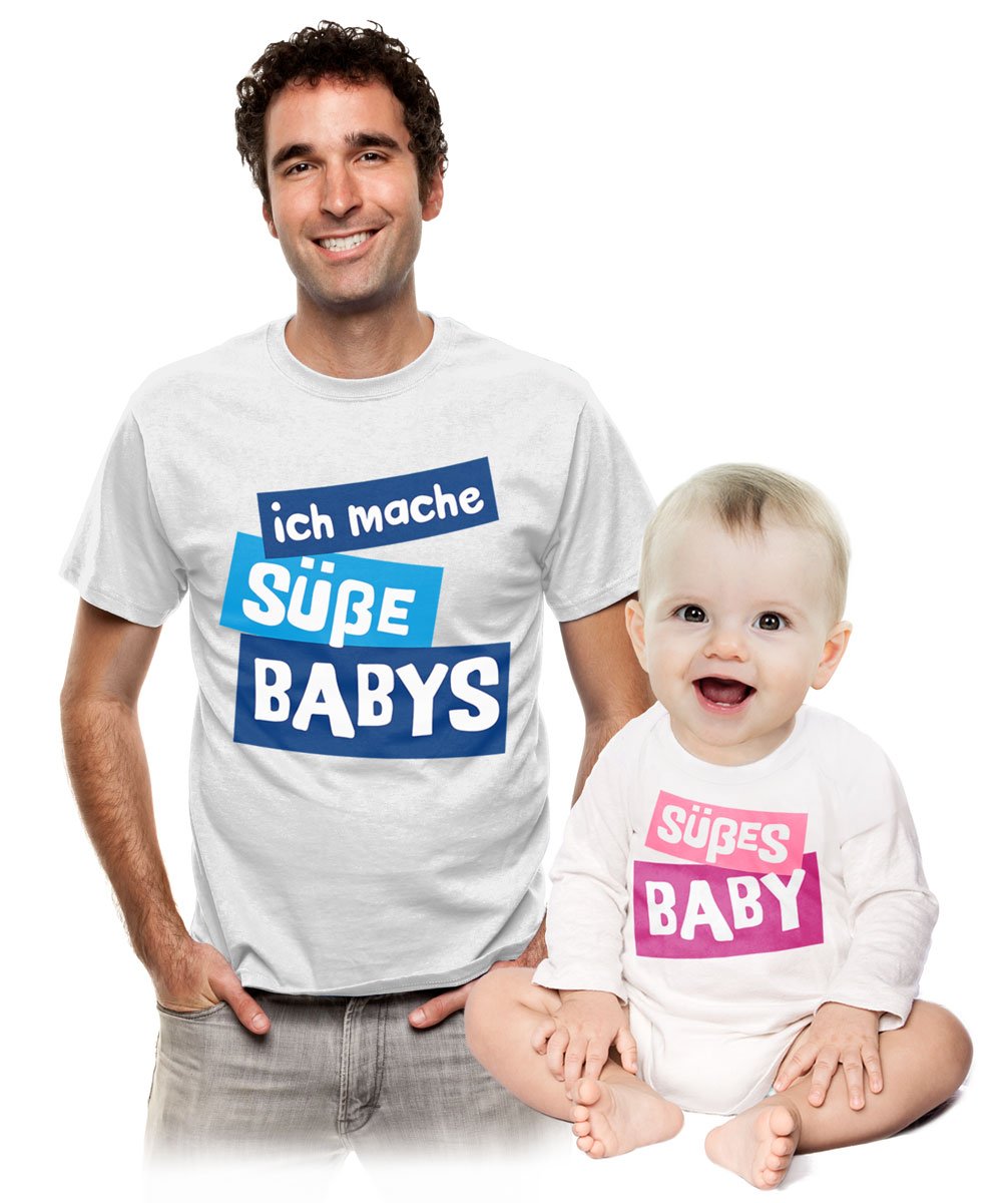 Partnerlook Ich Mache Süße Babys und Süßes Baby