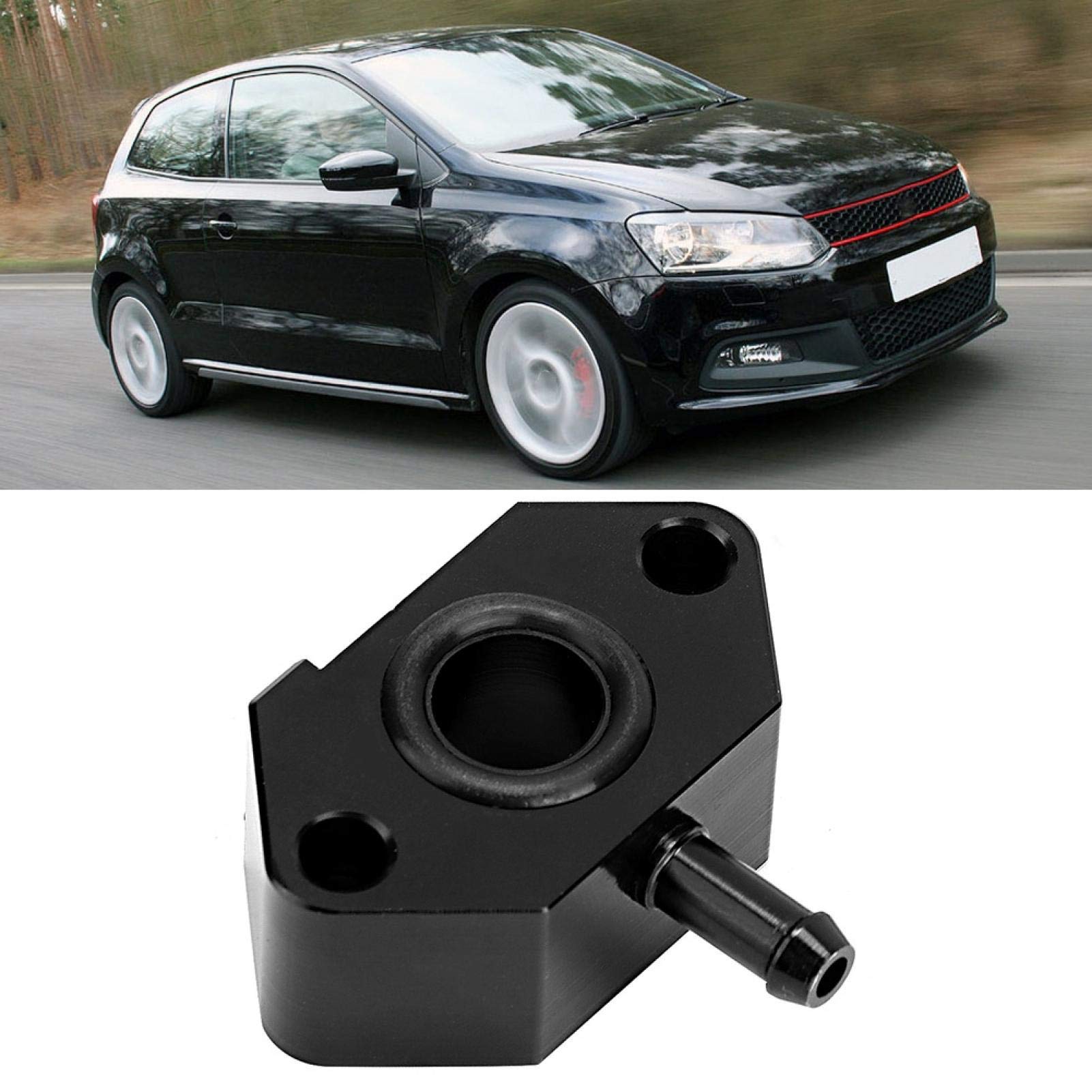 Adaptador de grifo Turbo Boost reemplazo para motor EA111, kit deportivo de aluminio Turbo Boost Tap Adaptador de vacío reemplazo para A1 A3 EA111 1.4T