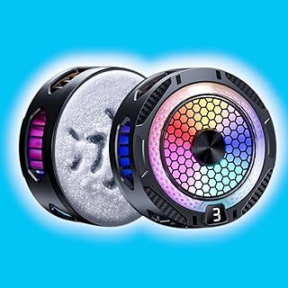 Gaming Cooler Extreme Cooling For Gamers, Drivers,Workstations Back-clip 2 in 1 Compatible With Magsafe (it needs 15 minutes to get higher efficiency) Pack 1x Type-c cable, magnet Sheet Back