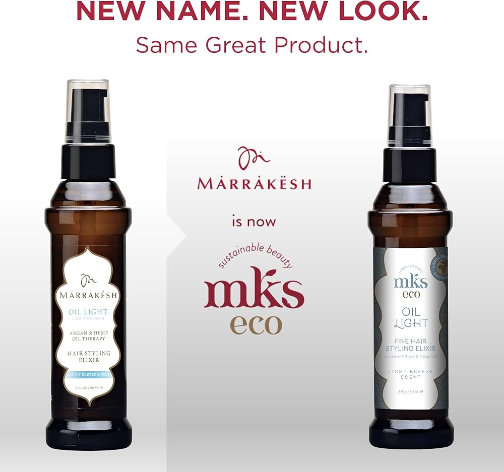 Amazon.com: MKS eco Oil Light, Light Breeze - 2 fl oz - Hair