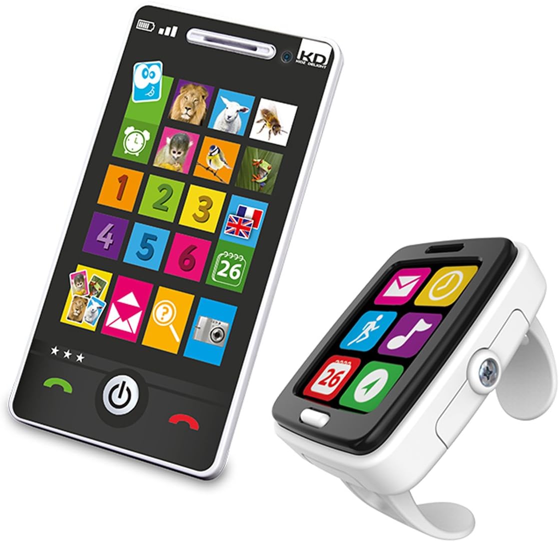 Infinifun My First Smartphone + My First Smartwatch Combo Pack