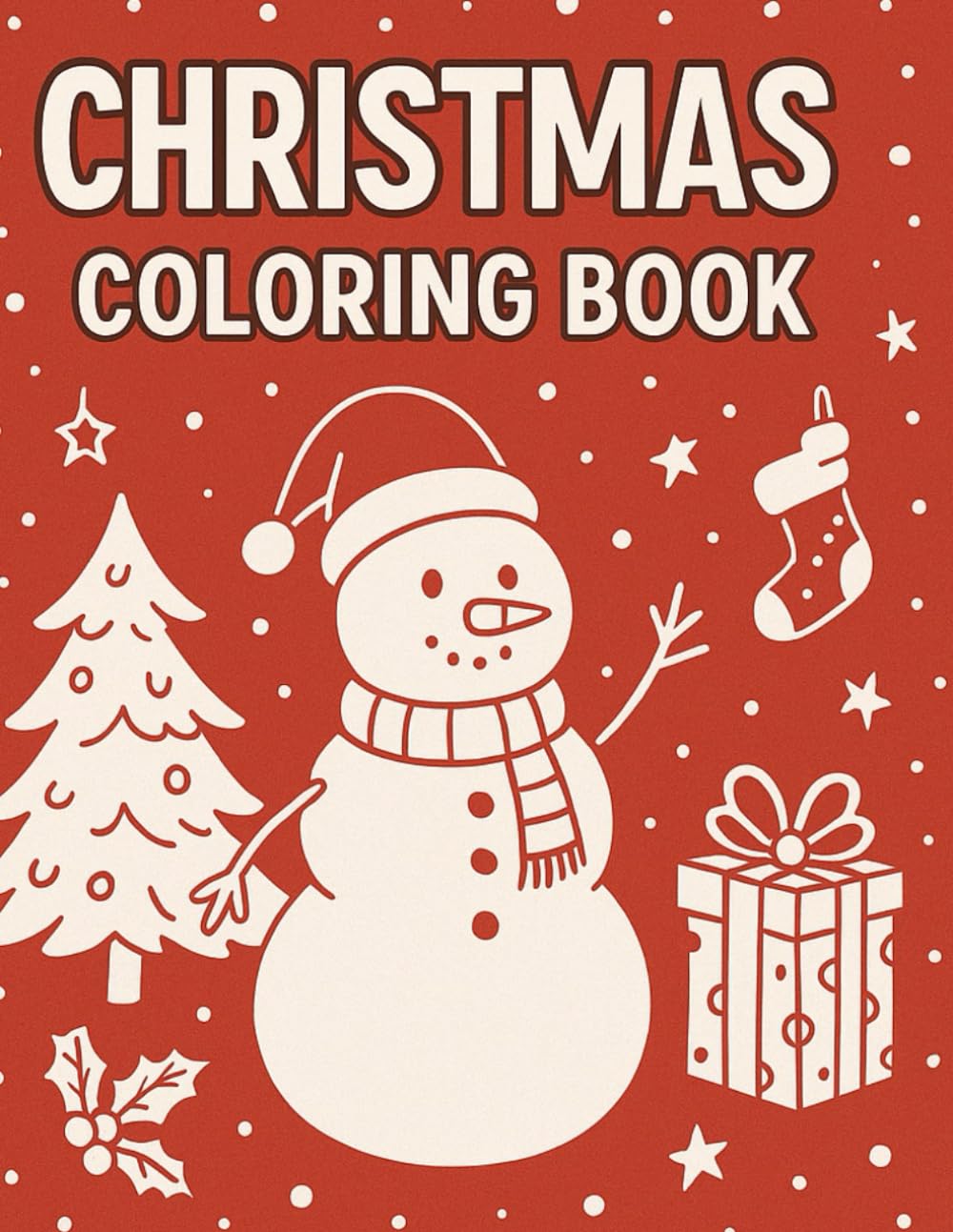 Christmas Coloring Book: A Cute and Festive Christmas Coloring Book Filled with Adorable Holiday Scenes for Kids