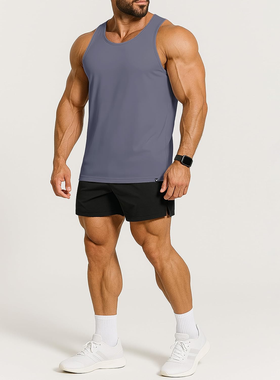 Men's Workout Tank Tops Sleeveless Muscle Shirts Running Athletic Bodybuilding Gym Tanks - Image 3