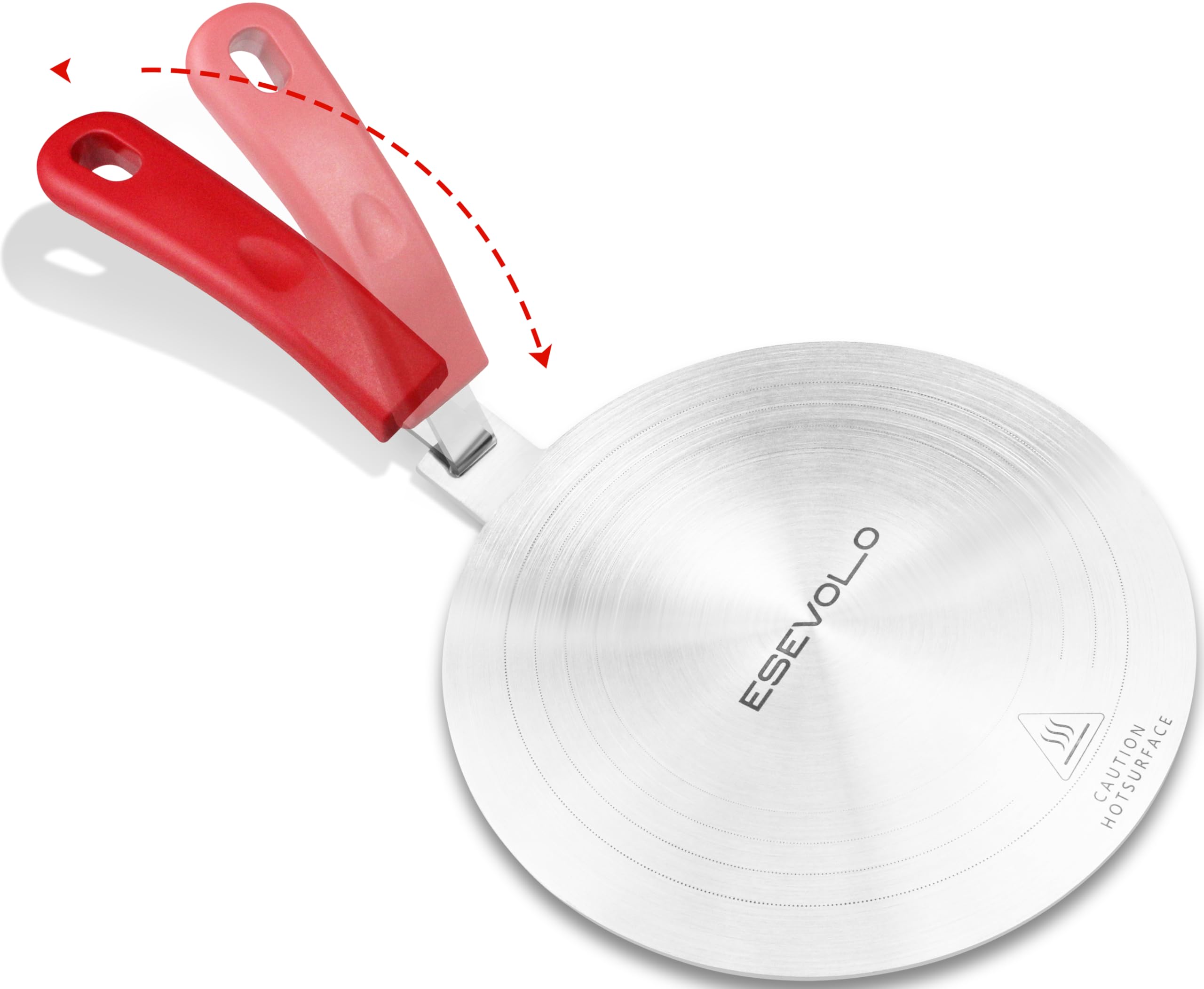 ESEVOLO 9.45 inch Heat Diffuser Stainless Steel Induction - cookware accessories | Mubboo