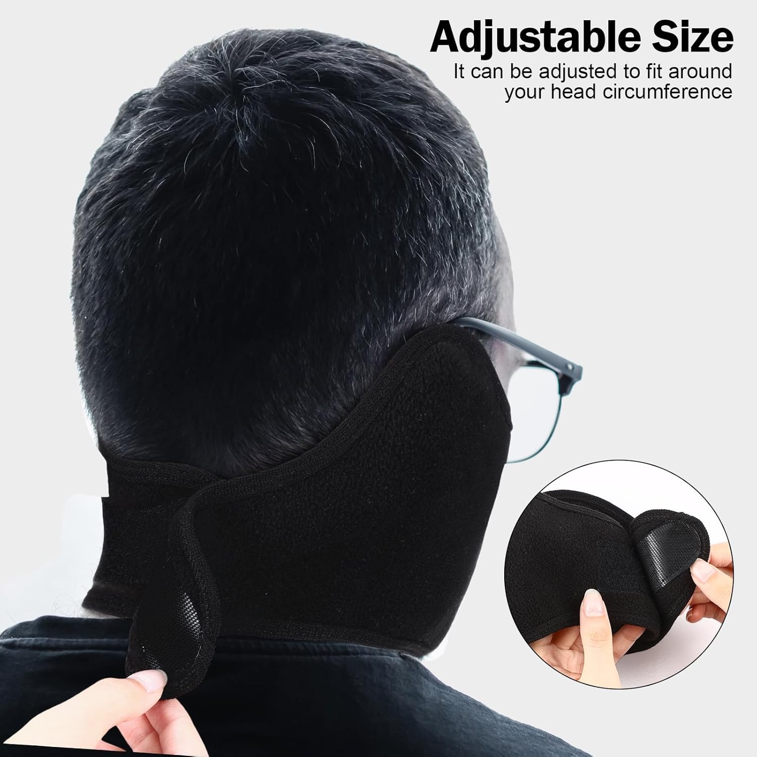 9 Pack Winter Half Face Mask Motorcycle Face Balaclava for Men Half Ski Mask for Running Riding Snowboarding Motorcycle Hiking and Outdoor Activities - Image 4