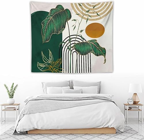 Miniatura 147 de Tapiz floral retro de los años 60 y 70, diseño hippie de primavera Groovy Flower Power Flower Boho para colgar en la pared, arte neutro para Hippie