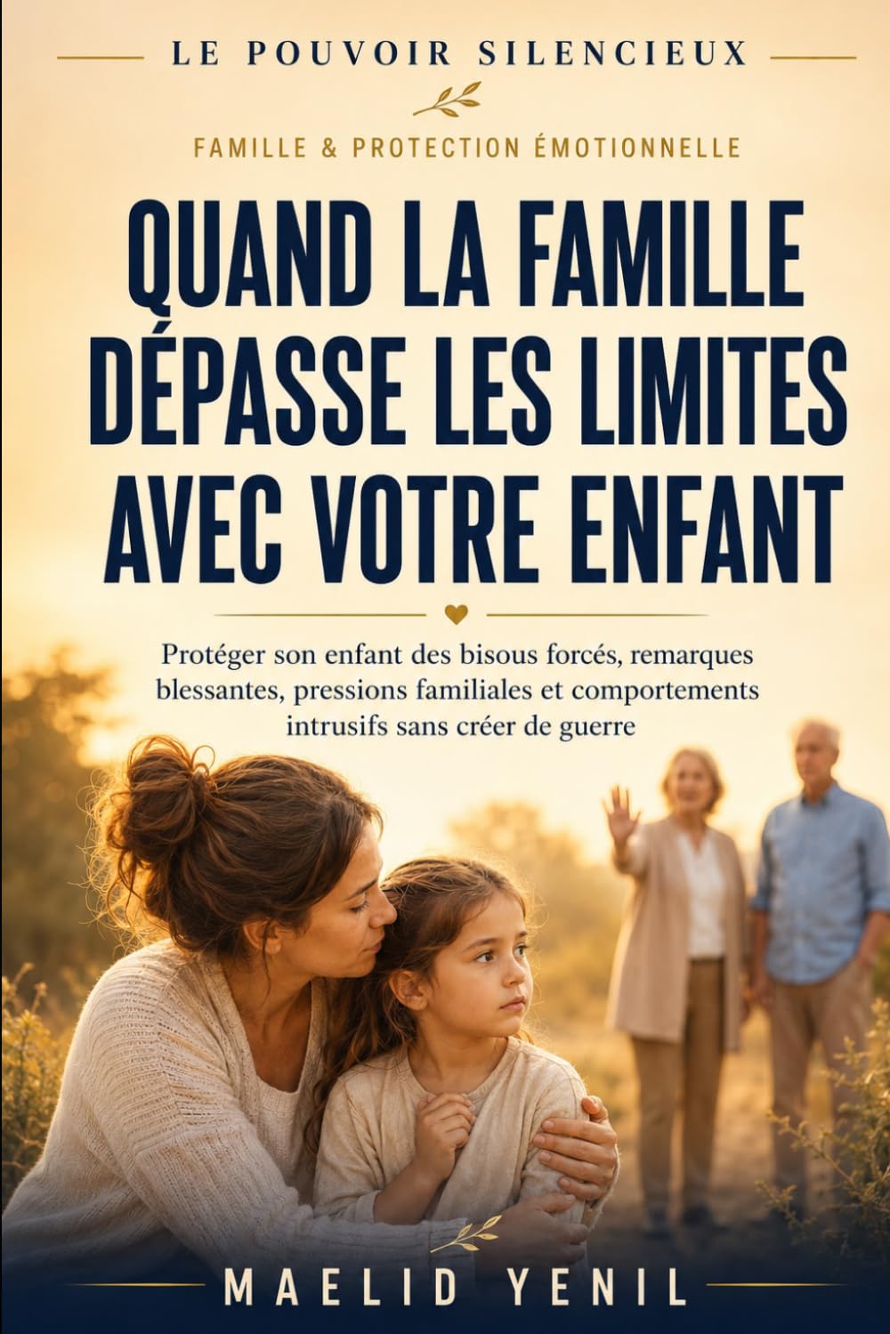 Quand la famille dépasse les limites avec votre enfant: Protéger son enfant des bisous forcés, remarques blessantes, pressions familiales et ... sans créer de guerre (Le Pouvoir Silencieux)