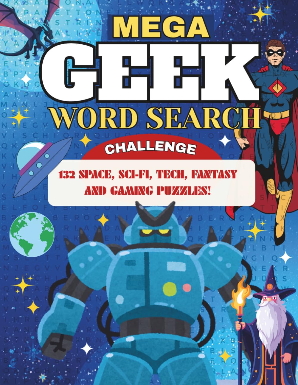 Mega Geek Word Search