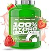 Scitec Nutrition 100% Hydro Isolate – Hydrolyzed Isolate with Glutamine & Arginine – Sugar-Free, Gluten-Free – Post-Workout Recovery, 2000 g, Strawberry