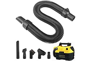 Replacement Hose Assembly And Vac Hose Attachment Kit Compatible With Dewalt Vacuum Cleaner