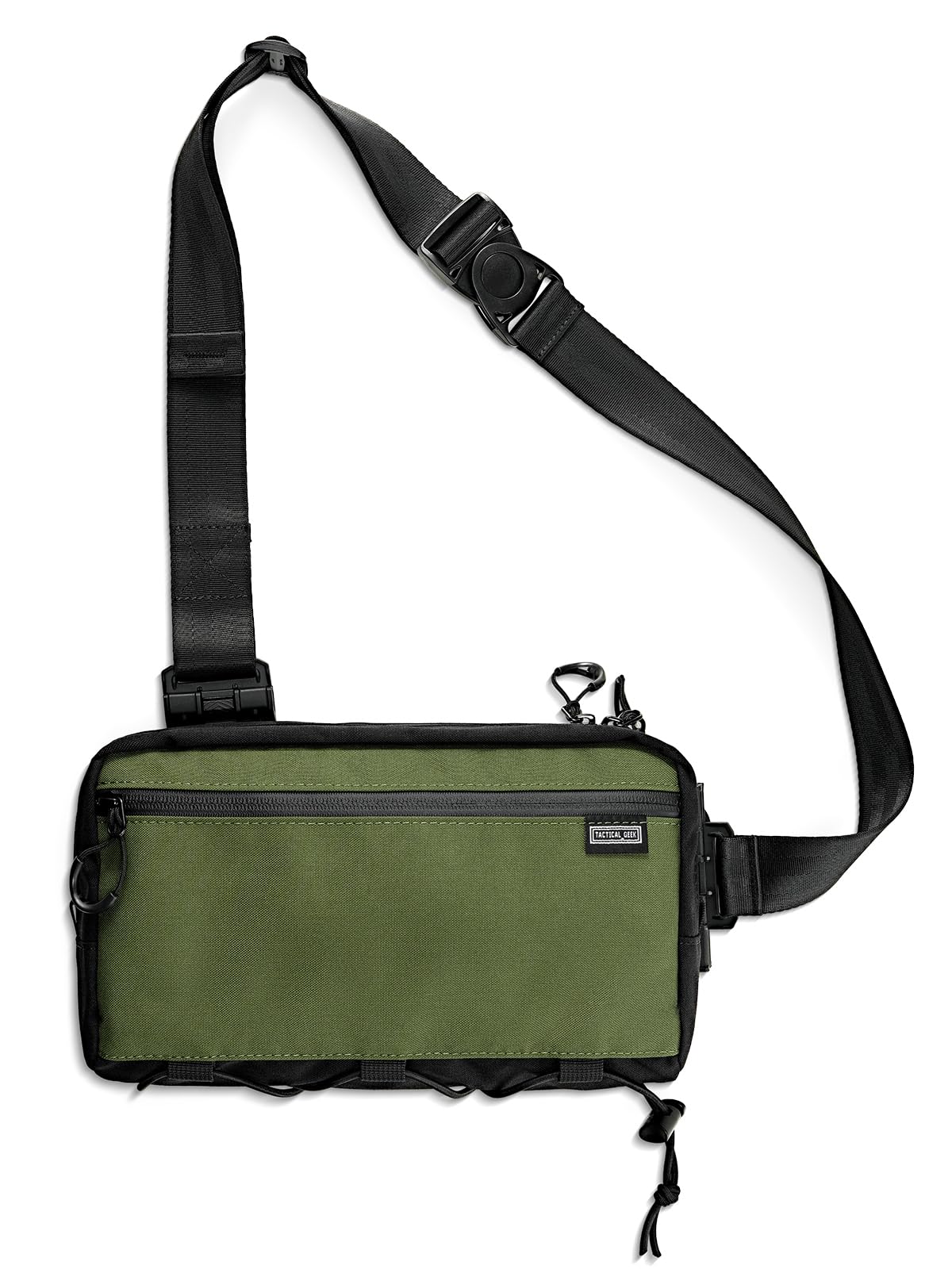 TACTICAL_GEEK Cache L4 EDC Sling Bag, Lightweight Crossbody Shoulder Bag, Travel Chest Bag, Single Strap Bag for Casual Travel, Hiking, and Outdoor