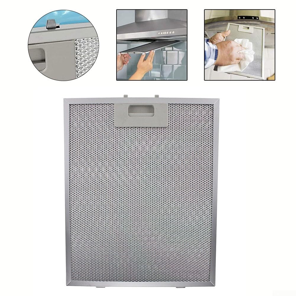 Filtro antigrasso in metallo 533x158 per cappa scholtes