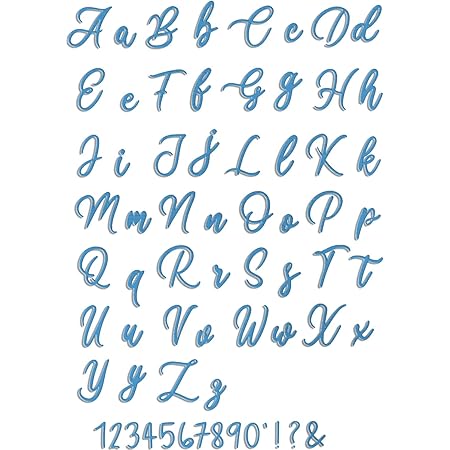 Crafting Dies Matrice De Decoupe En Metal Representant Les Lettres De L Alphabet Majuscules Et Minuscules Et Les Chiffres Ecriture Cursive Ideal Pour Le Scrapbooking Amazon Fr Cuisine Et Maison