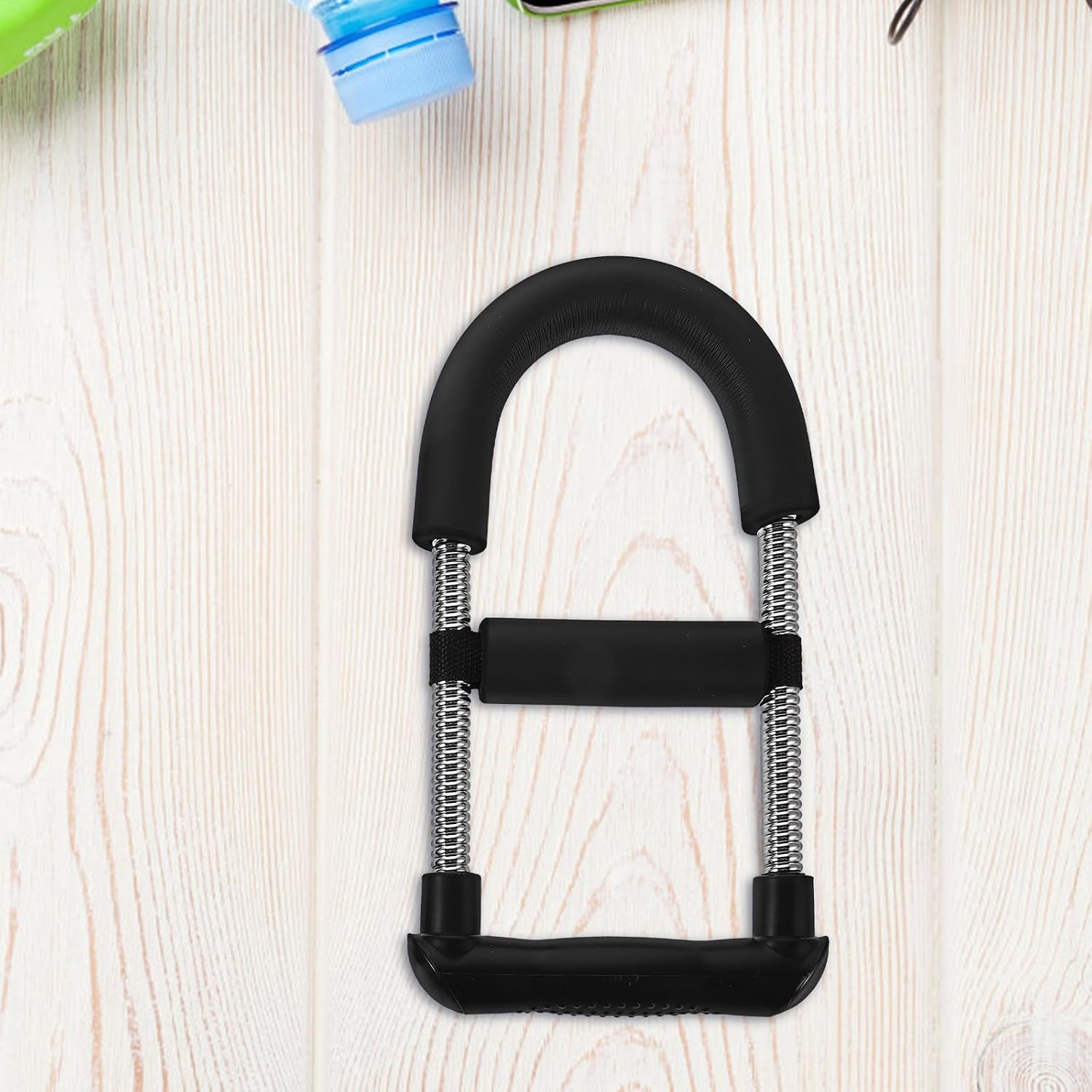 SHOWERORO 2pcs Adjustable Hand Grip Strengthener for Men with Ergonomic Grip Handle and Balanced Training Set, Wrist and Forearm Strengthener for Home Use and Workout, Sturdy Pp, Foam,