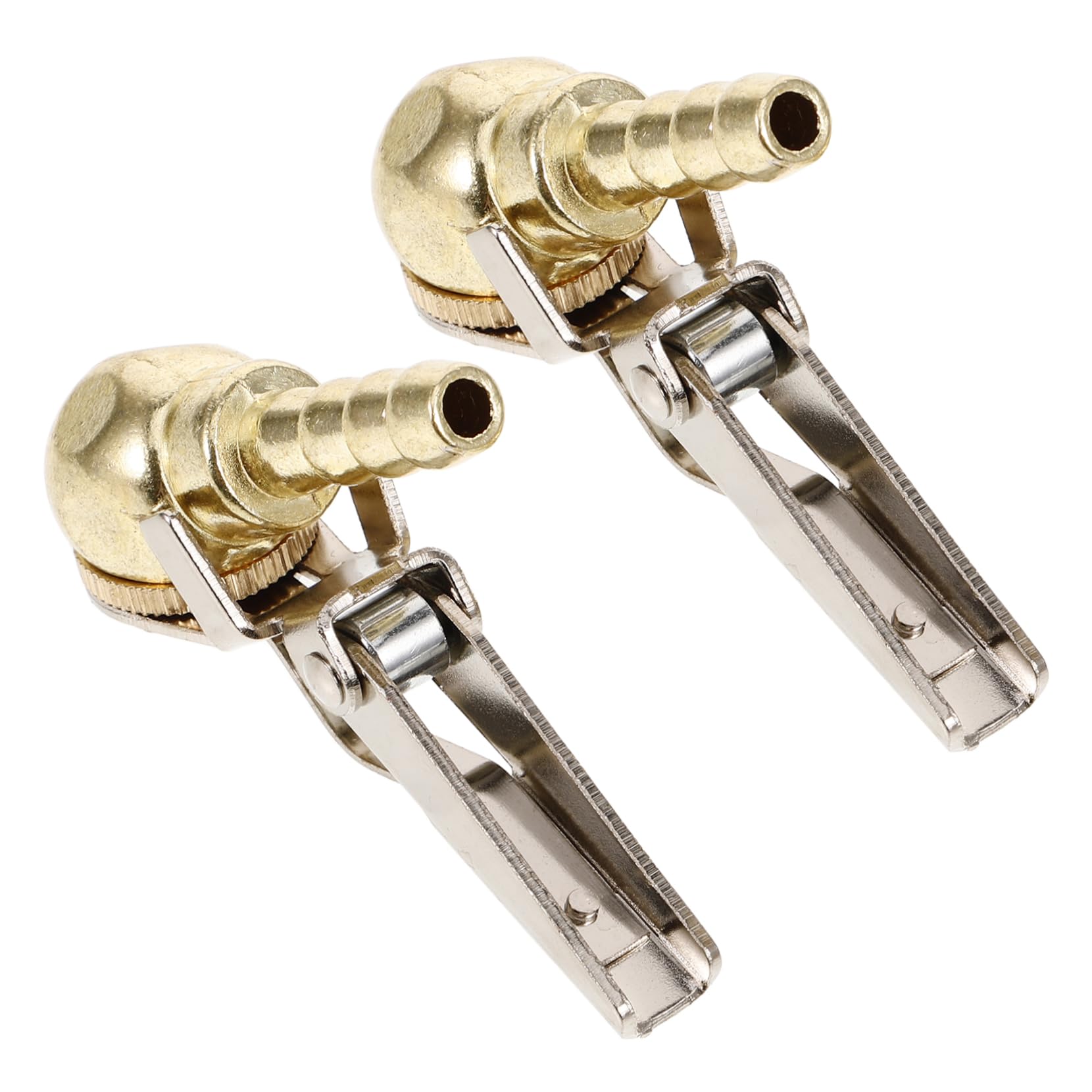 Anneome 2pcs Air Chuck for Tires Locking Tire Inflator Accessory for Cars Trucks and Motorcycles Lightweight Portable Easy Use Design for Quick Inflation