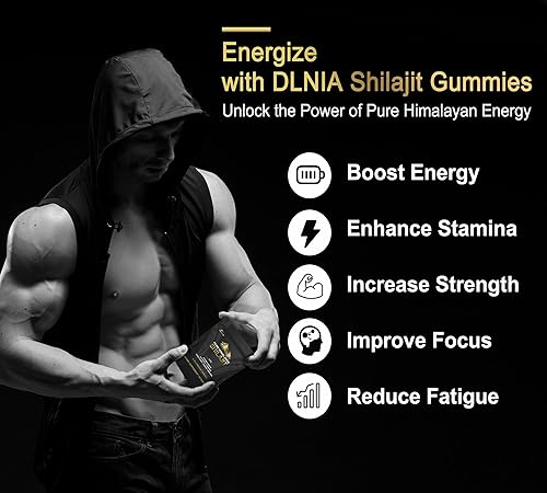 Miniatura 9 de Shilajit - Gomitas con Ashwagandha, cúrcuma, orgánicas, sin azúcar y veganas, Shilajit del Himalaya para hombres y mujeres, energía, calma,