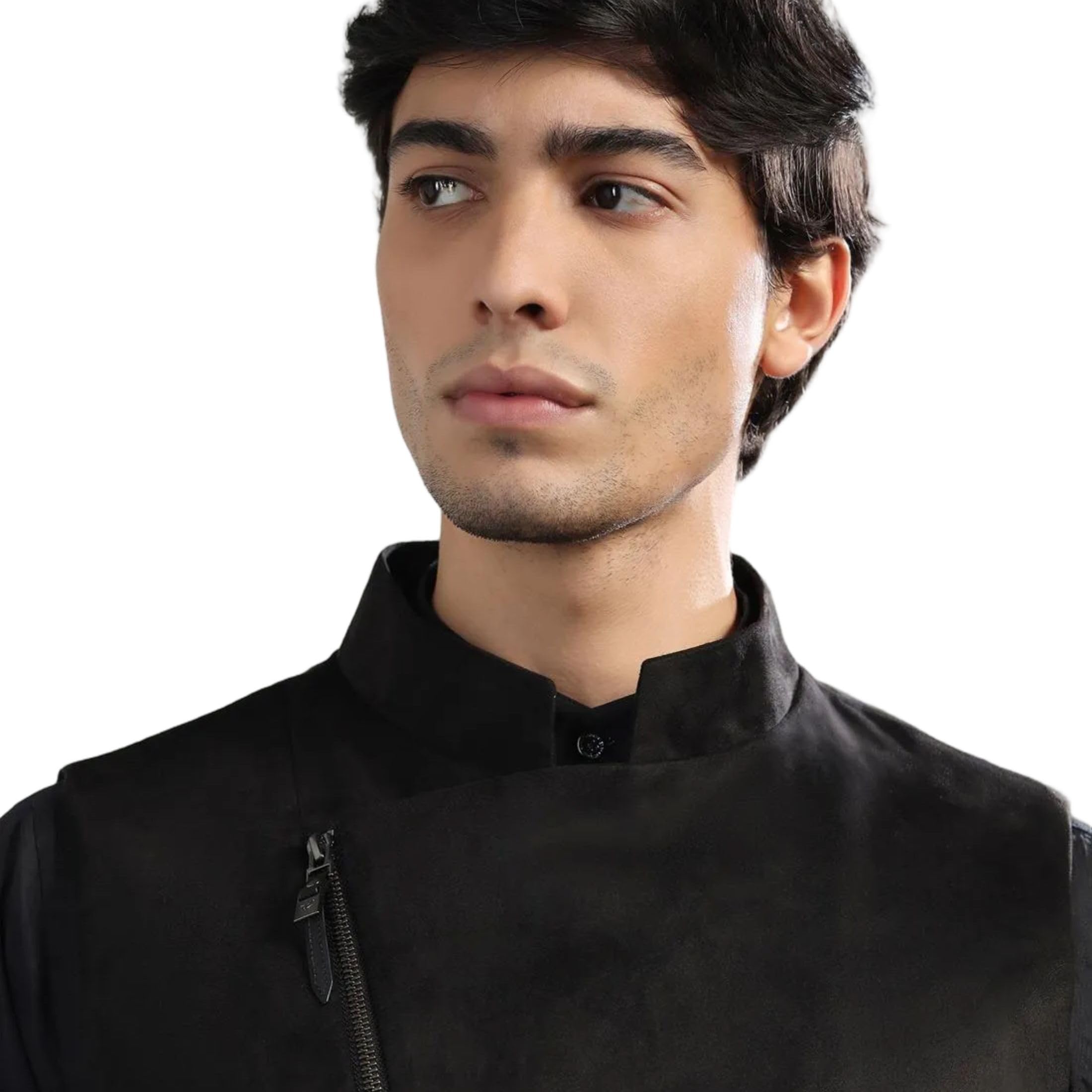 blackberrys Men's Solid Slim-Fit Khaki Waistcoats |Basic-Casual-picture-40
