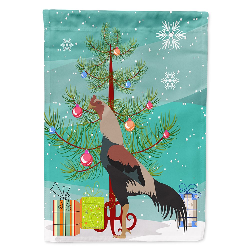 Drapeau de Noël Kulang Chicken pour décorer une façade de maison avant les fêtes