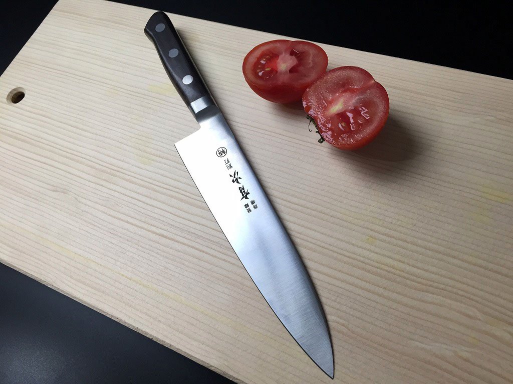 Amazon | 有次 包丁 牛刀 180mm 超合金鋼 築地 ARITSUGU 柄 鞘付 名