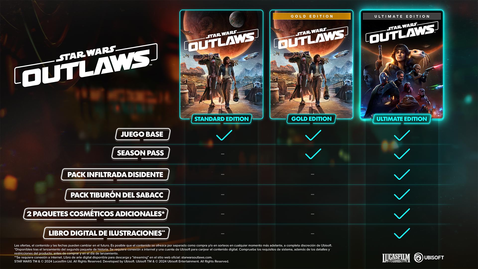 Star Wars Outlaws Ultimate Edition | PC [Entrega digital]