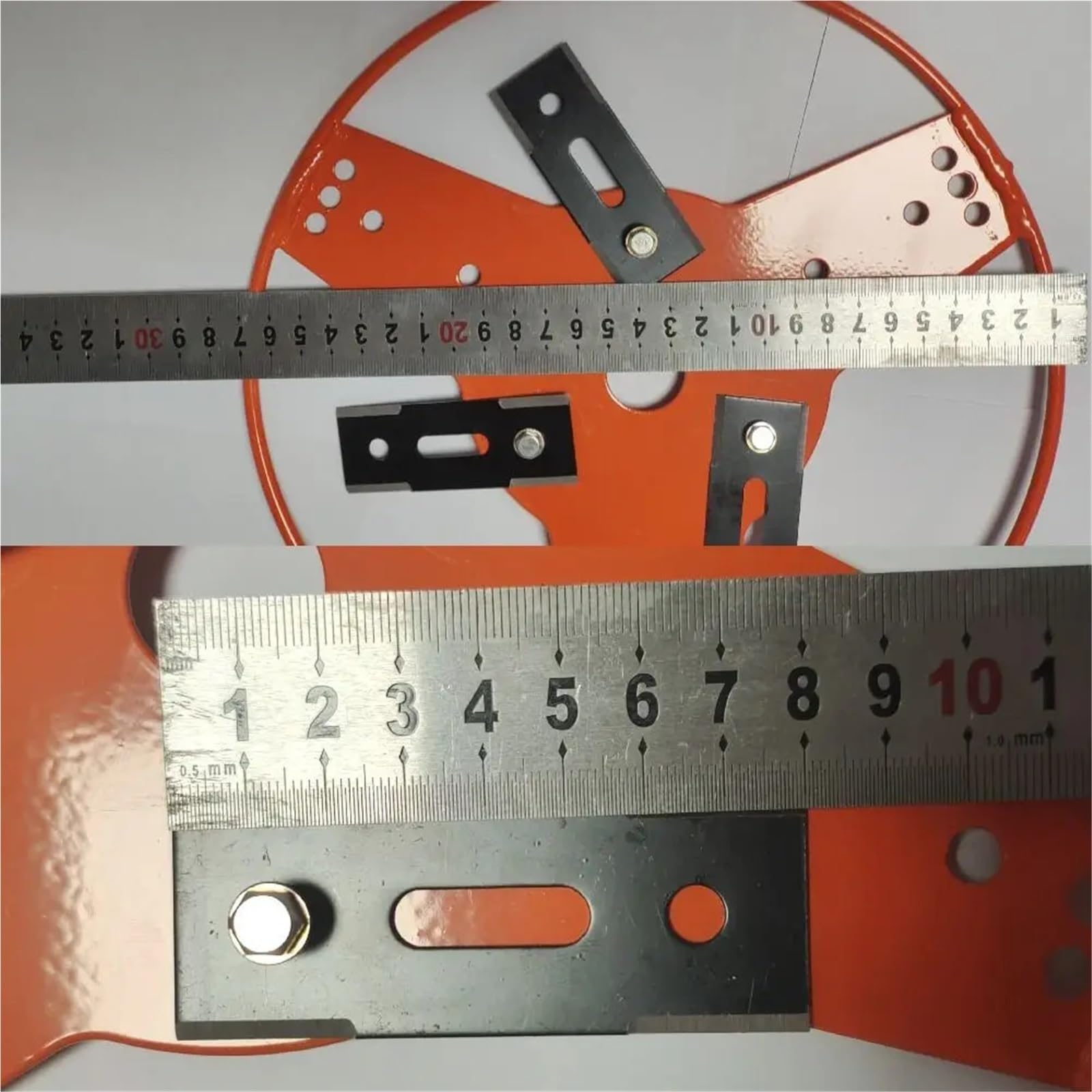 Disco Recortador De Placa De Deshierbe con Protección De Plántulas 3 En 1 For Cortacésped