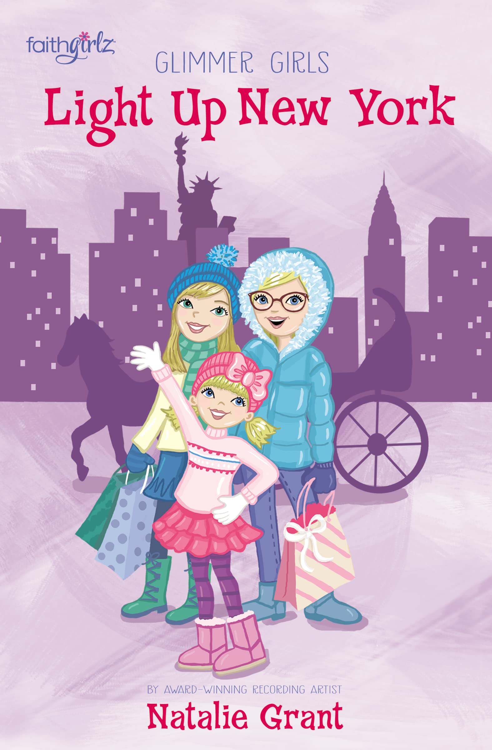Light Up New York: 4 (Faithgirlz / Glimmer Girls)