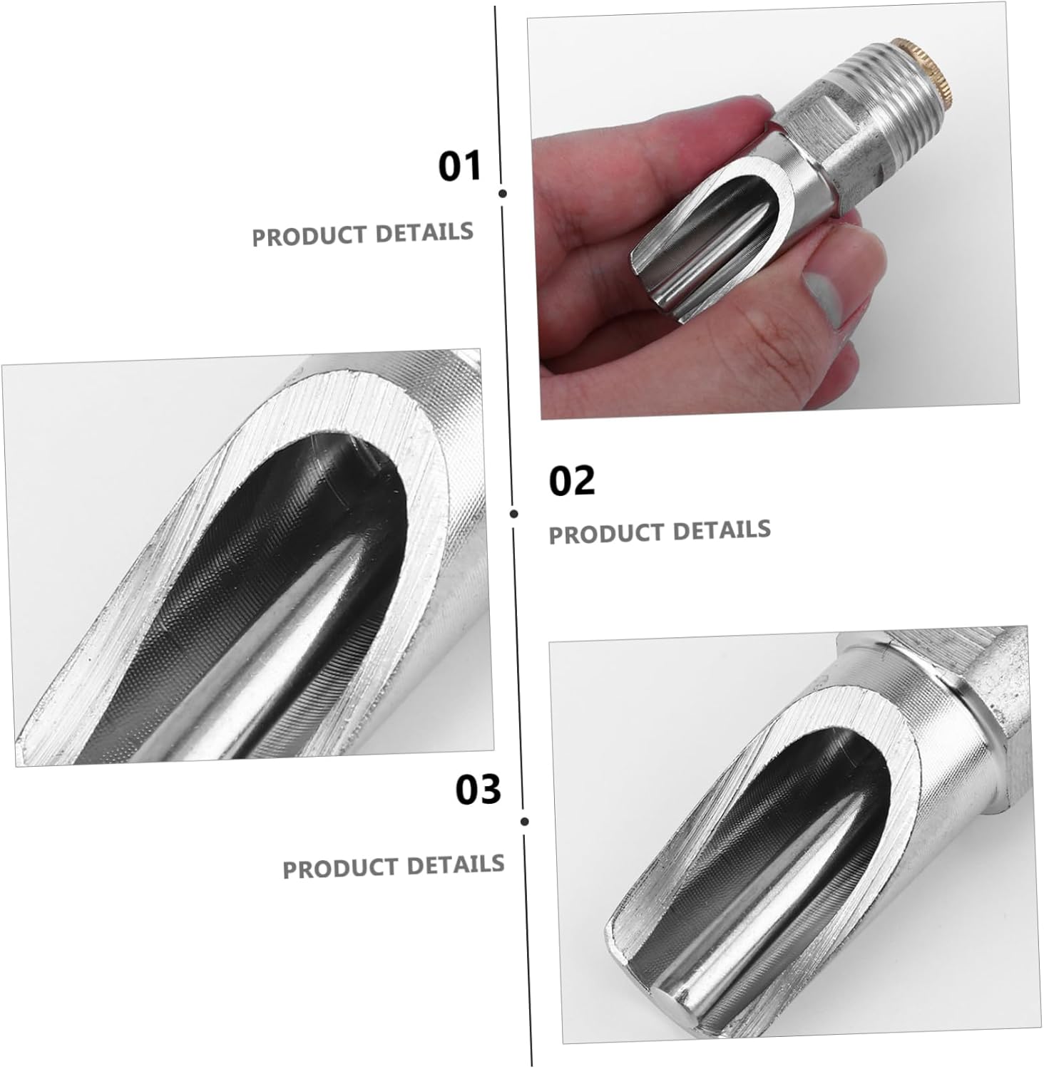 10pcs Stainless Steel Pig Water Nipples Automatic Drinker for Pigs Design Prevents Leakage Suitable for Sows Piglets and Other Livestock