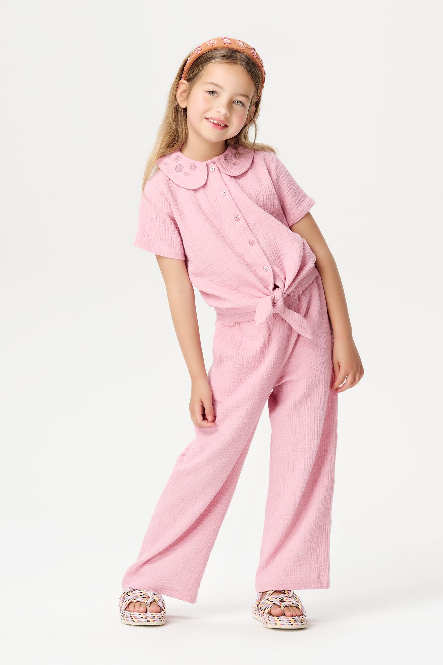Noppies Bluzka Dziewczynki Girls Blouse Nedrow Short Sleeve