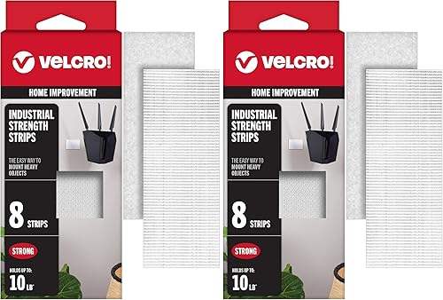 Miniatura 10 de VELCRO Brand - Resistencia industrial Uso en interiores y exteriores Potencia de sujeción superior en superficies lisas Tamaño 4 pies x 2