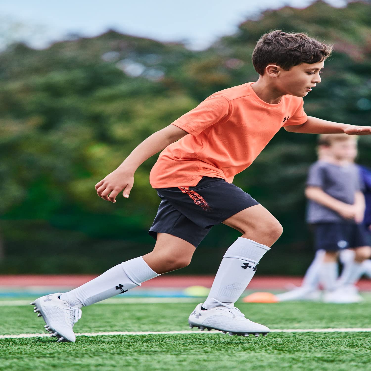 Under Armour Boys' Ua Woven Graphic Shorts - Shorty Chłopcy