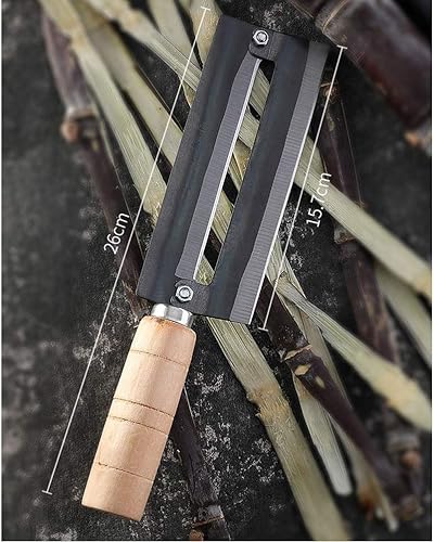 Miniatura 3 de Cuchillo pelador de caña de azúcar, cuchillo pelador de piña, cuchillo pelador de caña de azúcar, cuchillo de pelar de frutas, cortador de