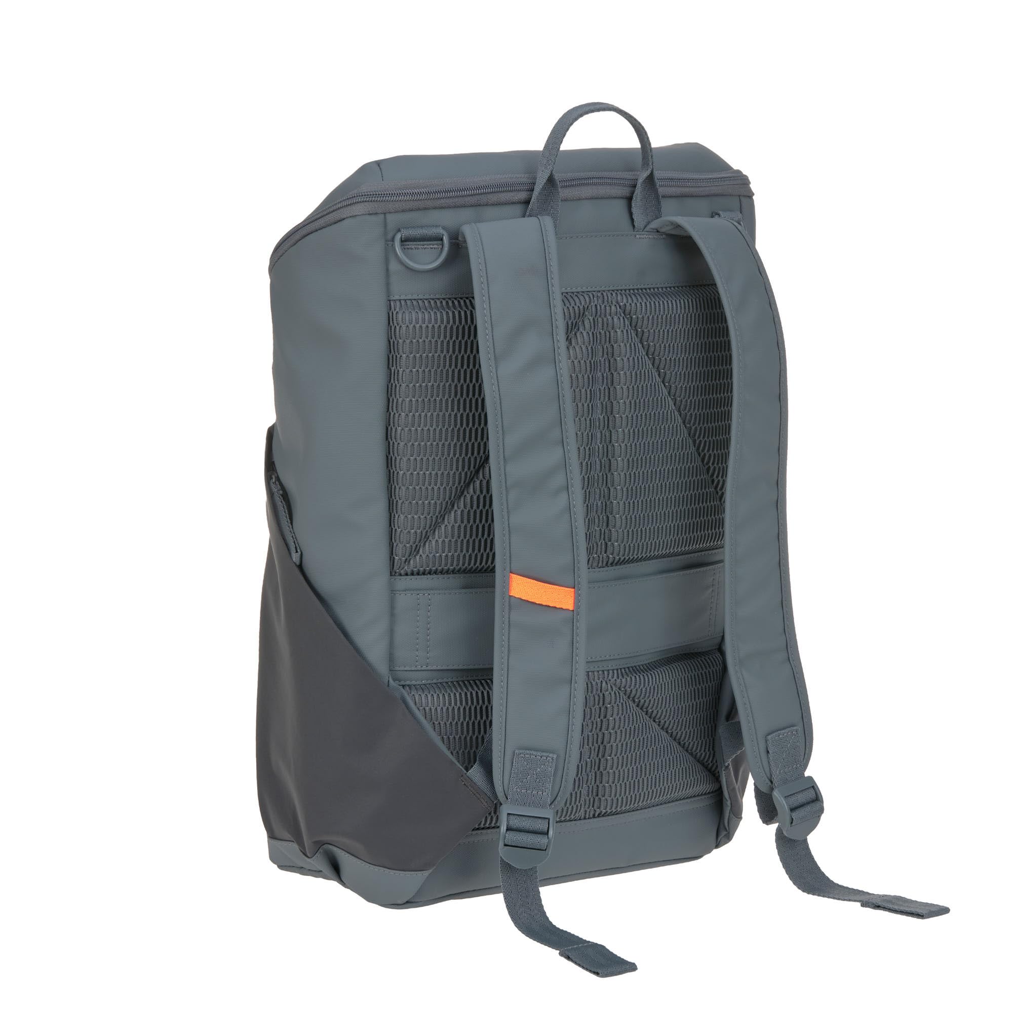 Lässig mochila cambiador para bebés con cambiador, fijación para cochecito y portabiberón/GRE Slender Up Backpack Reflective anthracite