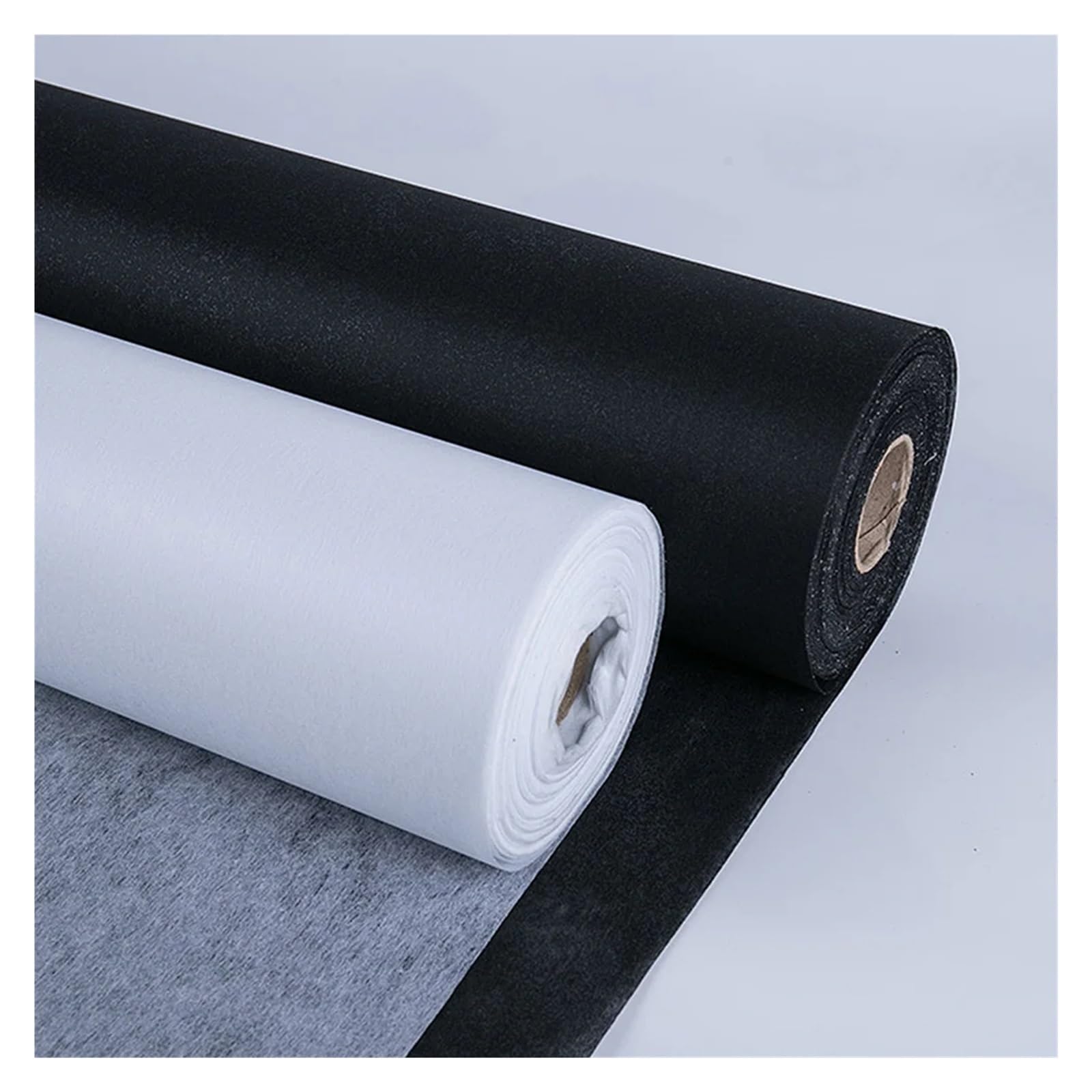 Entretela termoadhesiva no Tejida de 10 Yardas for Coser Prendas, Accesorios, Forro Adhesivo de un Solo Lado, Ligera, termoadhesiva, Bricolaje(Color-1)