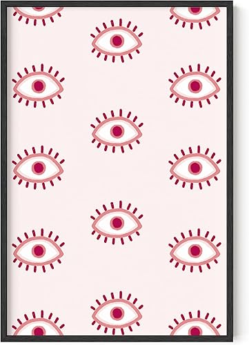 Miniatura 45 de Haus & Hues - Póster rosa con diseño artístico de CDs de los años ´90 para pared de habitación, póster estético para habitación VSCO, póster para CD