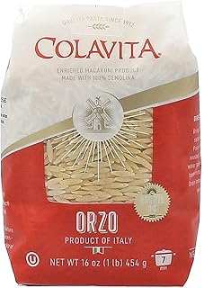 Colavita Pasta - Orzo, 1 Pound - Pack of 20