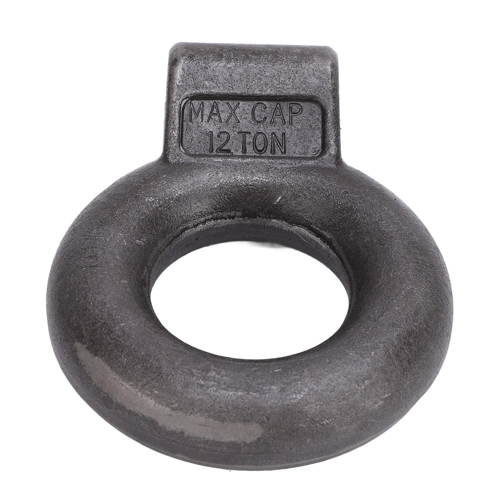 CHICIRIS Anello con Lunetta con Gancio a Perno da 3 Pollici, Gancio di Traino in Metallo 12 Tonnellate 25000 Libbre MGTW per Roulotte, Traino a Livello, Staffa per Canale Regolabile, Edilizia,