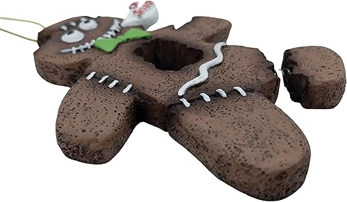 Miniatura 3 de Gingerbread Man Zombie Monster Cookie Oh Snap! Broken Leg Ugly Halloween Christmas Tree Ornament