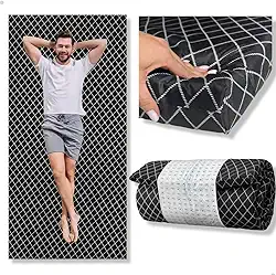 Colchonete de Camping Dobrável Solteiro espuma D28 190x88x6cm resisteente leve e muito confortavel barraca acampamento viagem visita