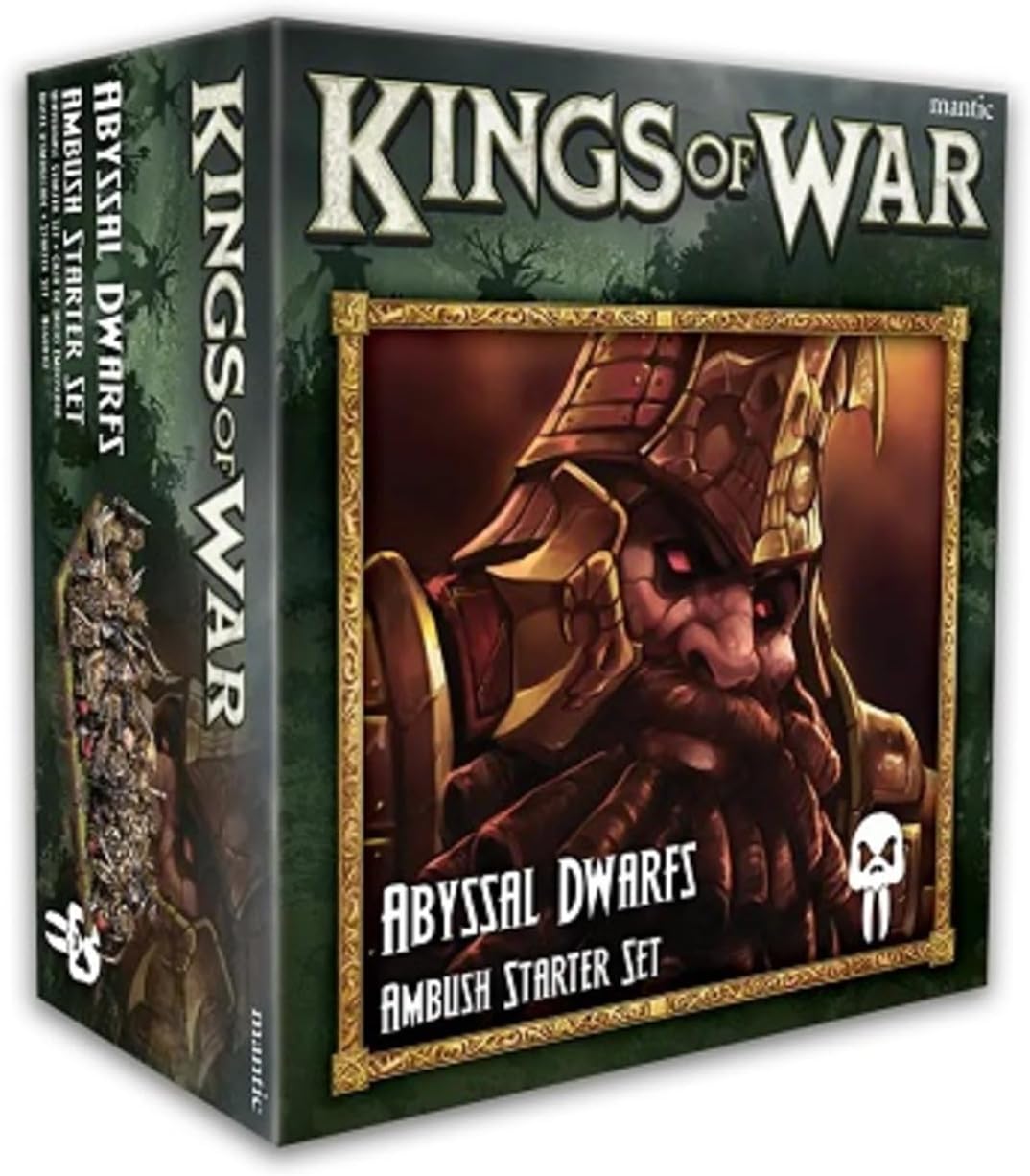 Mantic KoW Abyssal Dwarf Ambush Starter Set