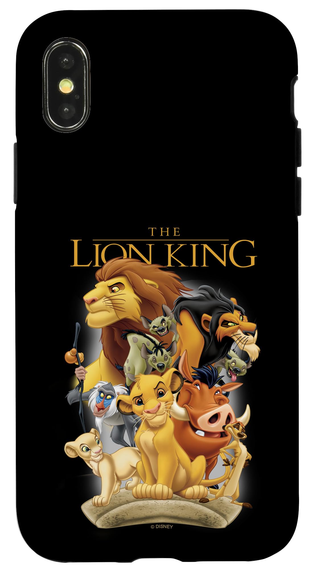 Coque iPhone X/XS Roi Lion Disney | Protection antichoc imprimée - 4