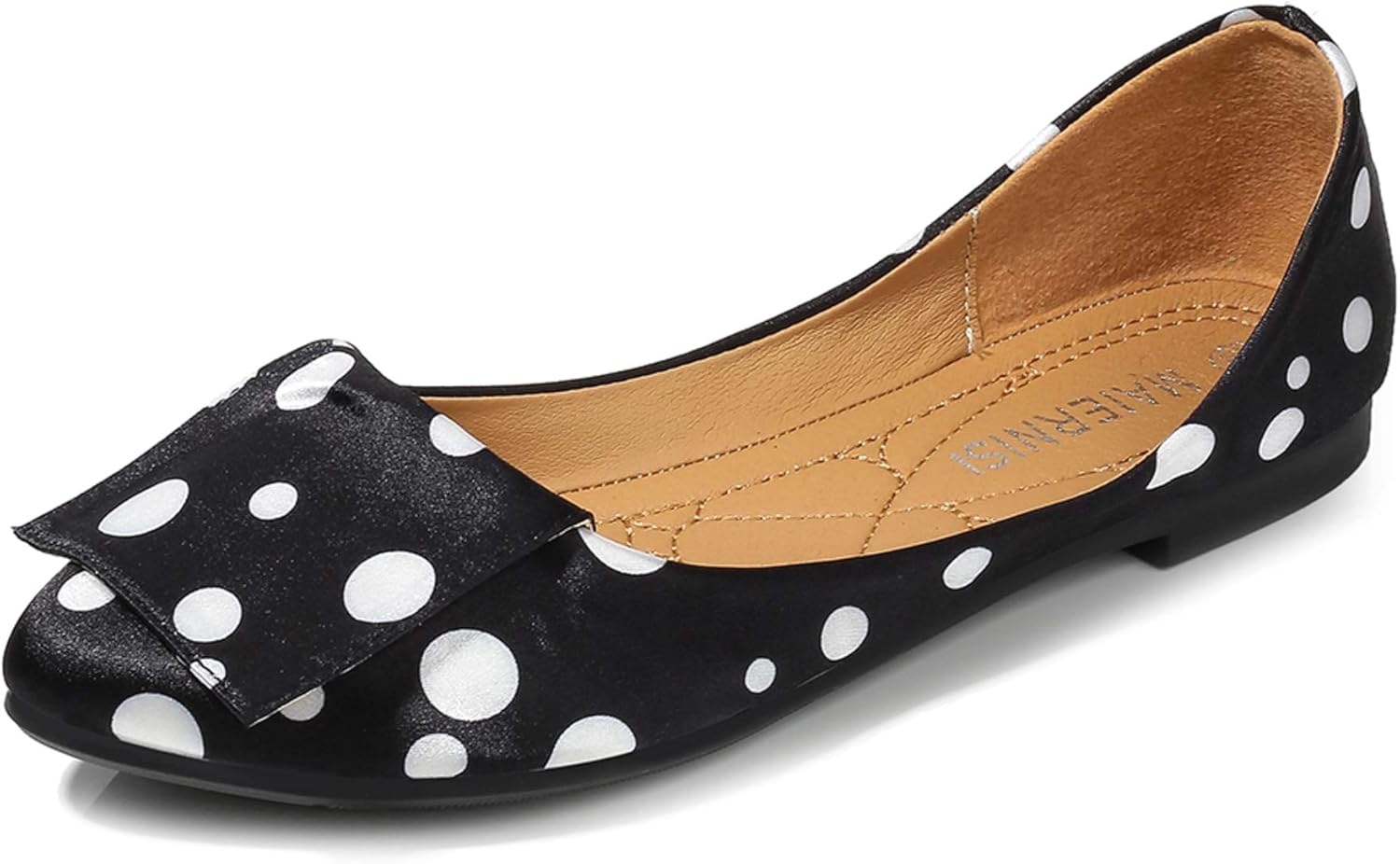 Polka dot flats ballet flat Clearance