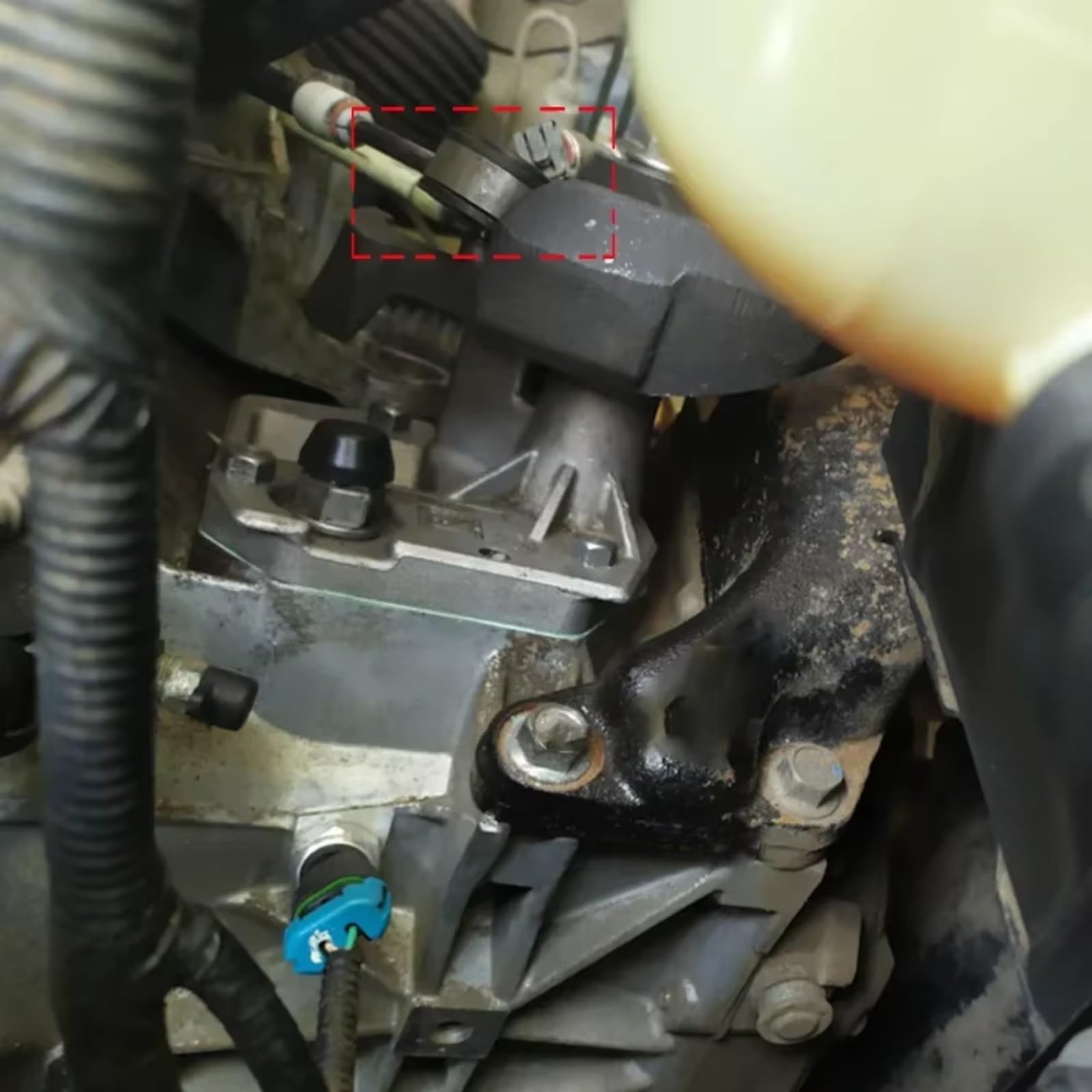 Autozubehör Schaltseil 6-Gang-Schaltkabel-Einsteller-Baugruppe, Schaltgestänge-Anschlusssteuerung 55566686, Kompatibel Mit Opel Für Insignia A G09 2009-2012 2013 2014 2015 2016(Style 1)