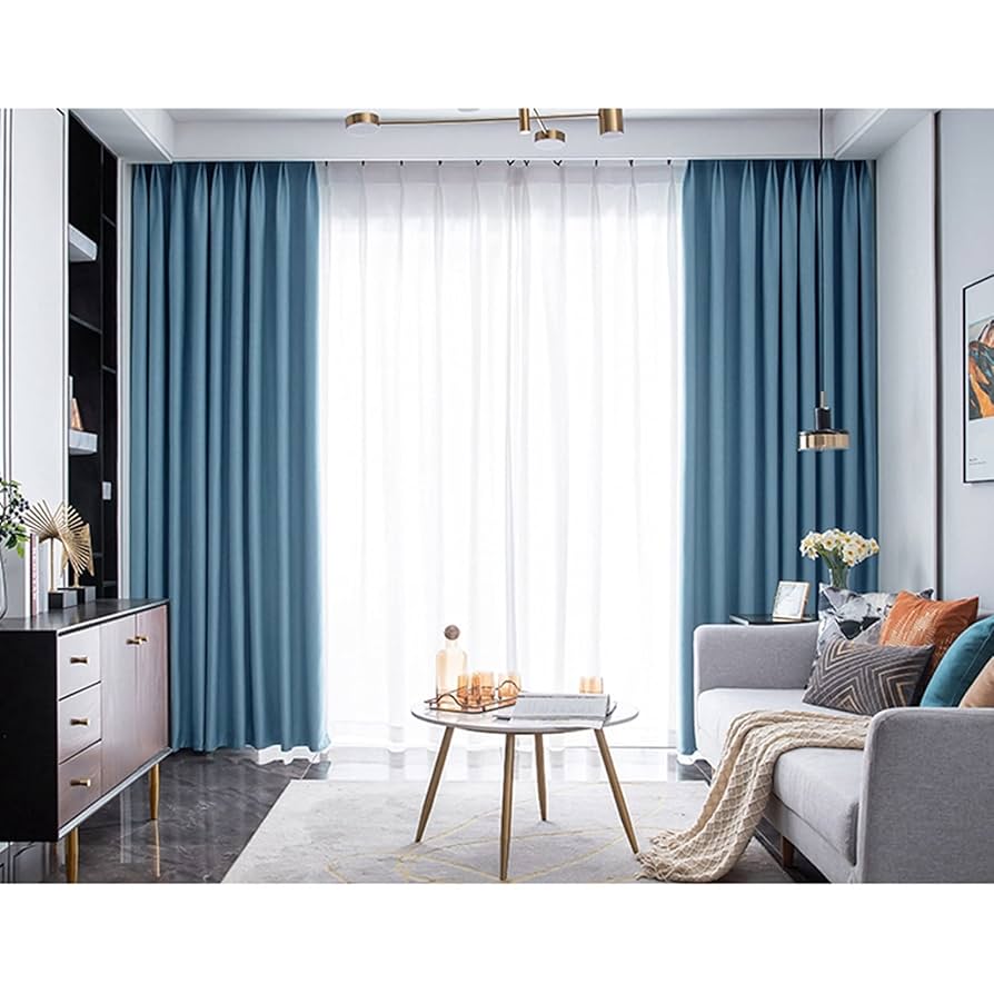 Amazon｜遮光カーテン カーテン 270*220 幅270cm丈220cm 1枚