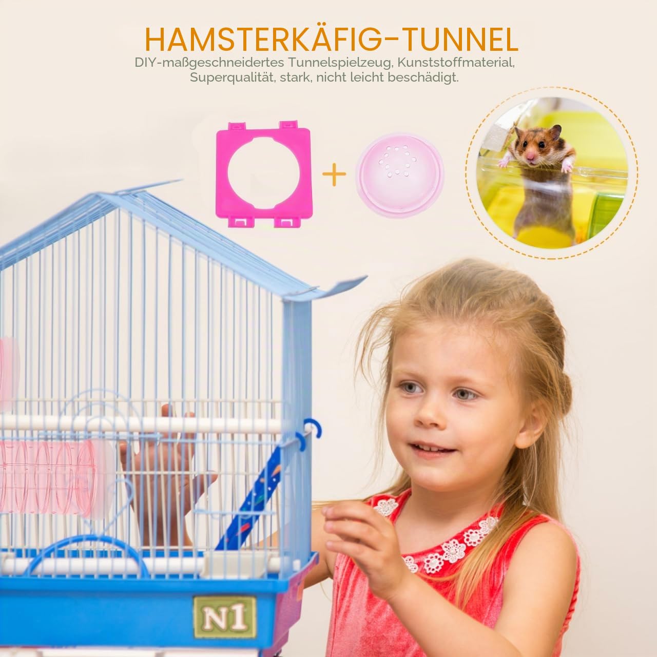 Rosa Hamster Rohr Verbindung Set Gebogene Rohr Haustier Käfig Tunnel DIY Sortierte Hamster Käfig Spielzeug Spaß Tunnel für Kleine Tiere Ratte Syrischen Gerbil