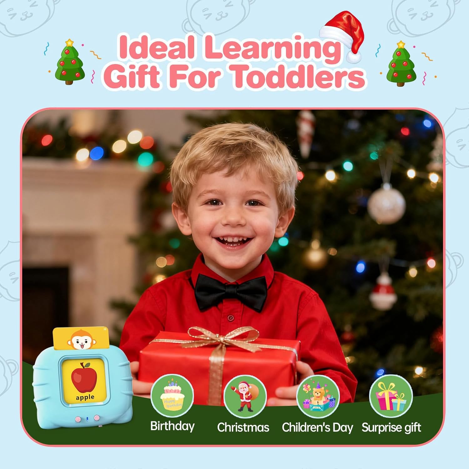 296 Sight Words Talking Flash Cards for Toddlers 1 2 3 4 5 Year Old, Pocket Speech, Sensory Speech Therapy Toys, Educational Learning Toys for Montessori and Autism Children, Gifts for Boys - Image 6