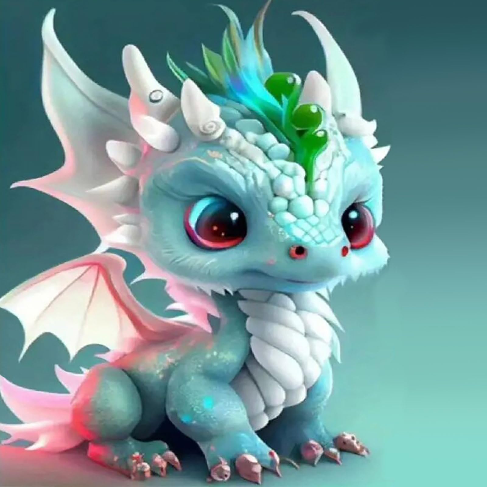 Amazon.co.jp: ドラゴンダイヤモンドペインティングキット 大人と子供